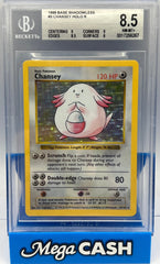 Pokémon - BGS 8.5 Shadowless Chansey 3/102 Base Set