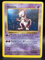 Mewtwo 10/102 Holo Shadowless Base Set