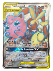 Pokémon - Mega Lopunny & Jigglypuff GX 225/236 Cosmic Eclipse