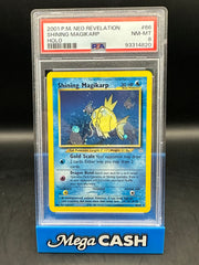 Pokémon Shining Magikarp - Neo Revelation - PSA NM-MT 8
