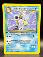 Dark Blastoise - 1st Edition Rocket - 20/82