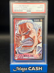 PSA 10 Monkey D .Garp OP02 ALTERNATE ART KOREAN ONE PIECE