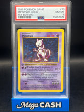 PSA 8 1ST Edition Shadowless Mewtwo 10/102