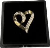 9ct Diamond Heart Pendant 1.7gms - Mega Cash Sydney