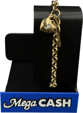 9ct Diamond Set Belcher Bracelet 9.7gms - Mega Cash Sydney