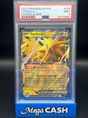 PSA 9 Zapdos Ex Promo SVP049