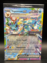Vaporeon EX 023/131 Prismatic Evolutions Stamped Promo