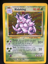 Nidoking Holo 11/102 Base Set Unlimited