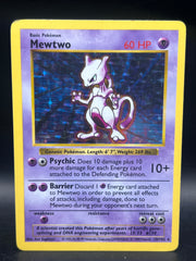 Mewtwo 10/102 Holo Shadowless Base Set