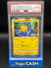PSA 10 Swallowed Up Pikachu 105/S-P M23 Japanese Promo