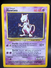 Mewtwo Holo 10/102 Base Set Unlimited