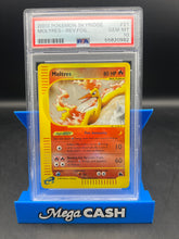 PSA 10 MOLTRES SKYRIDGE REV HOLO 21/144