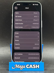 Apple iPhone 17 - 256GB - A3520/MG6K4X/A