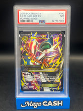 PSA 7 M Gallade Ex 100/108 Roaring Skies