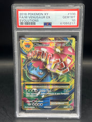 PSA 10 M Venusaur EX 100/108 Evolutions