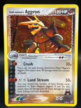 Team Magma’s Aggron Holo 7/95 Team Magma VS Team Aqua