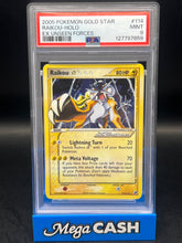 PSA 9 Raikou Gold Star 114/115 Ex Unseen Forces