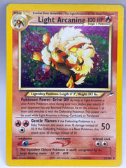 Pokemon - Light Arcanine 12/105 Holo Neo Destiny