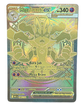Pokémon Mega Lucario Ex 188/132 Mega Evolution Base