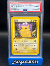 PSA 10 Korean Pikachu World Collection Promo 58/102