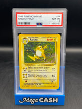 PSA 8 RAICHU HOLO 14/102