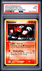 Pokemon PSA 9 Houndour 60/109 Reverse Holo ex Team Rocket Returns