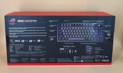 ASUS - ROG Azoth 75% Gunmetal Wireless Mechanical Keyboard - Brown Switch