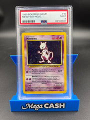 PSA 9 MEWTWO HOLO 10/102