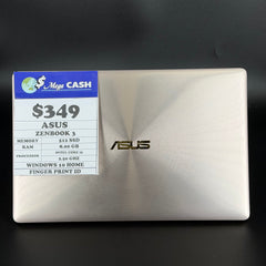 ASUS Zenbook 3 I5 8GB RAM 512GB SSD 2.50 GHZ Windows 10 Home