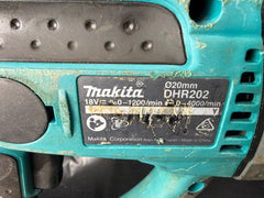 Makita - Hammer Drill 20mm - DHR202 - Tool Only
