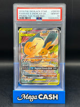 PSA 10 Eevee & Snorlax GX - Black Star Promo - SM169