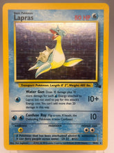 Pokémon - Lapras Fossil Holo 10/62