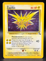 Zapdos Holo - Fossil - 15/62