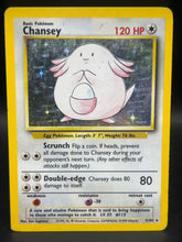 Chansey Holo 3/102 Base Set Unlimited