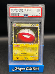 PSA 9 Electrode Holo 93/102 Triumphant
