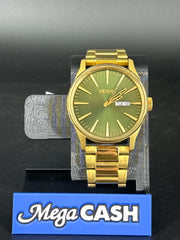 Nixon The Sentry SS “Never Be Late” Stainless Steel Men’s Watch