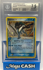 Pokémon - BGS 7.5 Suicune Gold Star 115/115 Unseen Forces