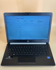 HP - Laptop - Intel Celeron N4000 - Model 14-dg0001TU