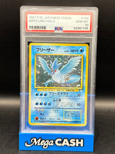 PSA 10 Articuno Holo - Japanese Fossil