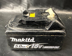 Makita - 5.0Ah 18V lithium ion tool battery