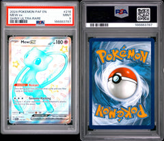 Pokemon - Mew EX - 216/091 PSA 9 - Paldean Fates