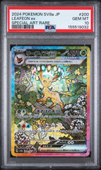 Pokémon - PSA 10 Leafeon Ex 200/187