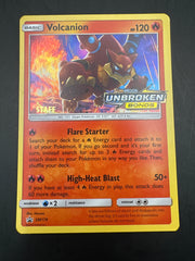 VOLCANION UNBROKEN BONDS STAFF STAMPED PROMO SM179