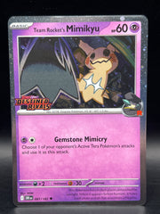 Team Rocket’s Mimikyu 087/182 Build & Battle Promo