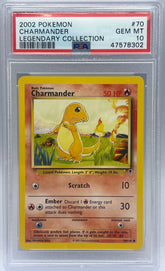 Pokémon - Charmander 70/110 Legendary Collection PSA 10