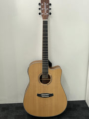 Tanglewood Dreadnought Semi Acoustic Guitar - DBTDCEHR
