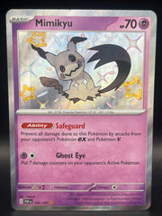 Mimikyu 160/091 Paldean Fates Baby Shiny