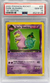 Pokémon - Dark Slowbro 29/82 1ST Edition Rocket PSA 10