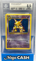 Pokémon - BGS 8.5 Shadowless Alakazam 1/102 Base Set