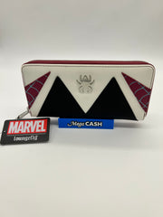 Loungefly Spider-Gwen zip around wallet with Spider-Gwen lining